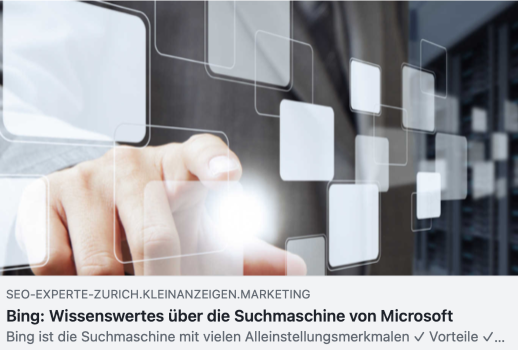 Bing versus Google